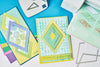 Sizzix A5 Stencil 1PKCosmopolitan, Uptown Adornment by Stacey Park
