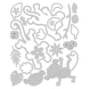 Sizzix Clear Stamps Set 15PK Going Bananas by Catherine Pooler