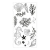 Sizzix Clear Stamps Set 15PK Ocean Elements