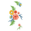 Sizzix Layered Clear Stamps Set 20PK Painted Florals