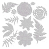 Sizzix Thinlits Die Set 11PK Flowers & Fern