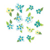 Sizzix Thinlits Die Set 10PK Painterly Blooms & Background by Eileen Hull