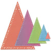 Sizzix Framelits Die Set 16PK - Fanciful Framelits, Patti's Perfect Triangles by Stacey Park