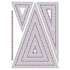 Sizzix Framelits Die Set 16PK - Fanciful Framelits, Patti's Perfect Triangles by Stacey Park