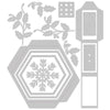 Sizzix Thinlits Die Set 12PK - Hanging Ornament Box by Catherine Pooler