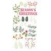 Sizzix Clear Stamps Set 29PK - Happy Holly Days by Catherine Pooler