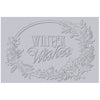 Sizzix 3-D Textured Impressions Embossing Folder - Winter Wishes