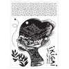 Sizzix Studio Stamps Set 5PK / 3PK Stencils - Ikigai by Cat Kerr