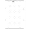 Sizzix Studio Stamps Set 15PK / 3PK Stencil- Retro by Vic Hollins