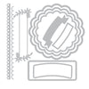Sizzix Thinlits Die Set 10pk Scalloped Circles Borders Banners by cp