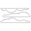 Sizzix Clear Stamps 12pk w 3pk Framelits Doily Edgers by 49 and Market