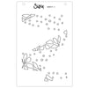 Sizzix A6 Stencil 4pk Fragmented Floral 2 by Stacey Park