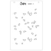 Sizzix A6 Stencil 4pk Serene Sophisticate 2 by Stacey Park