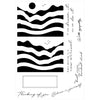 Sizzix A5 Clear Stamps 18pk w Framelits Die Creative Coordinations Mountain High by sp