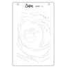 Sizzix A6 Stencil 4pk Belle of the Ball Adornment by Stacey Park