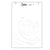 Sizzix A6 Stencil 4pk Belle of the Ball Adornment by Stacey Park