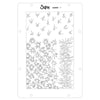 Sizzix Studio Stamps Set 22PK w/3 PK Stencils - Western by Vic Hollins