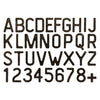 Sizzix 2-D Texture Fades Embossing Folder w/35PK Thinlits Set - Vault Side-Order Letterboard by Tim Holtz