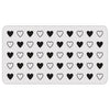 Sizzix 2D TF Embossing Folder w 8pk Thinlits Set Vault Side Order Love Notes by Tim Holtz