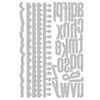 Sizzix Thinlits 31PK Die Set - Vault Edges by Tim Holtz