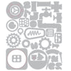 Sizzix Thinlits 37PK Die Set - Vault Industrial by Tim Holtz