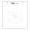 Sizzix Layered Stencils 3PK - Color Wheel by Eileen Hull