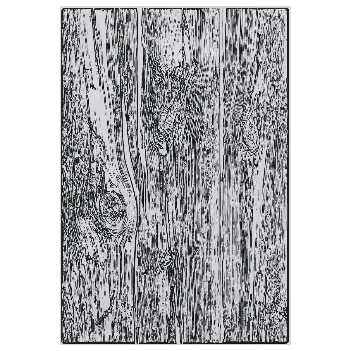 Sizzix 3-D Texture Fades Embossing Folder - Foundry, 662717 by: Tim Ho
