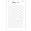 Sizzix 3-D Textured Impressions Embossing Folder w/A6 Stencil - Rock the Dots by Stacey Park