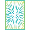 Sizzix 3-D Textured Impressions Embossing Folder w/A6 Stencil - Burst of Bright by Stacey Park