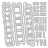 Sizzix Thinlits 28PK Die Set - Word Wafers #1 by Seth Apter