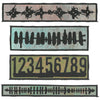 Sizzix Thinlits 7PK Die Set - Borderlines by Seth Apter