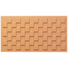 Sizzix 2D Mini Embossing Folder - Checkered Pattern by Letters by Shells