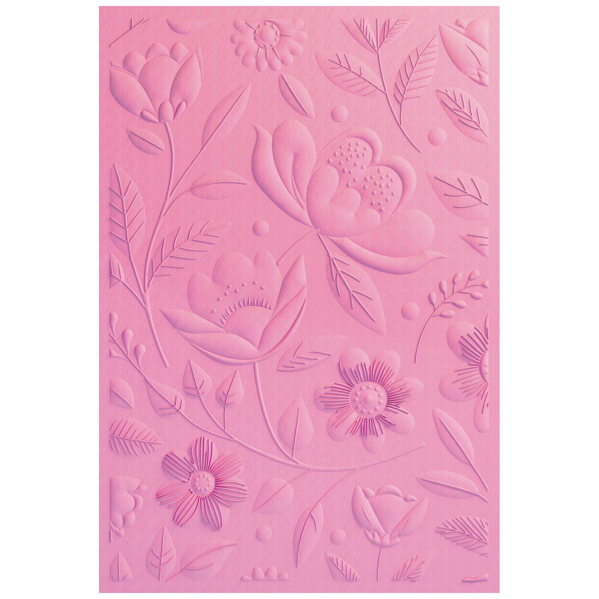 Sizzix 3D Textured Impressions Embossing Folder - Happy Garden #1 by C ...