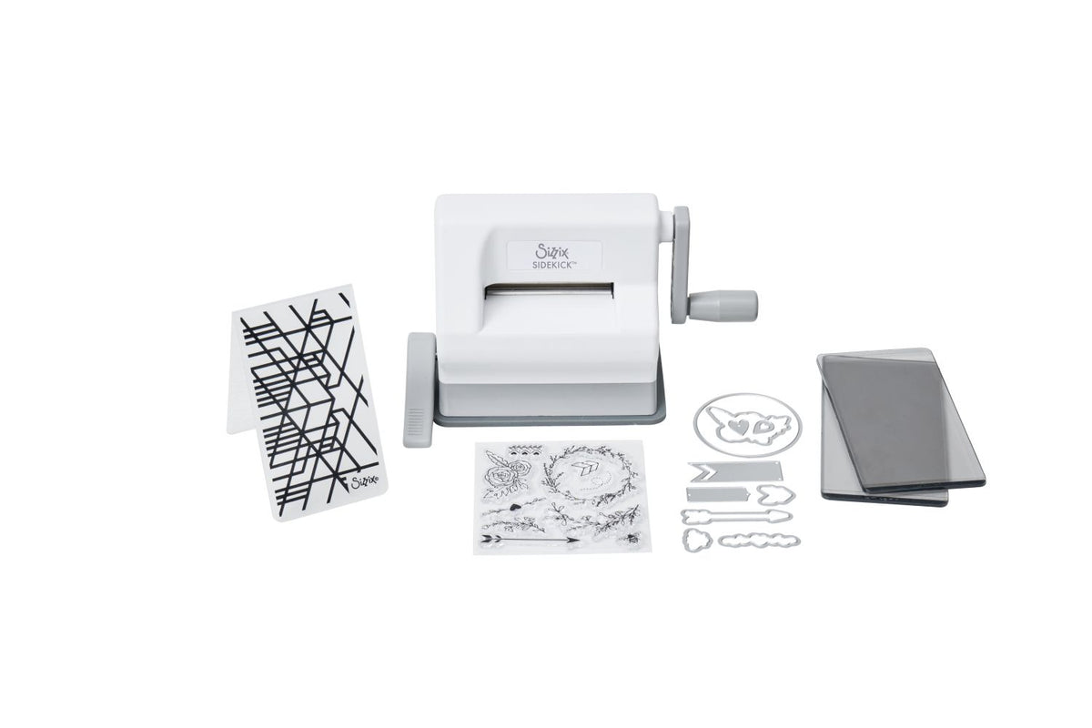 Sizzix Sidekick Starter Kit (White & Gray) – Sizzix.co.uk