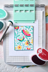 Sizzix A6 Layered Stencils 4PK - Happy Garden #2 by Catherine Pooler