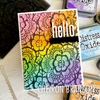 Sizzix Multi Level Textured Impressions Embossing Folder - Vault Lace by Tim Holtz