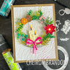 Sizzix Thinlits Die Set 14PK - Vault Festive Wreath by Tim Holtz