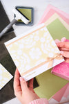 Sizzix Multi Level Textured Impressions A5 Embossing Folder Floral Damask by Eileen Hull