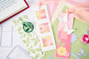Sizzix Thinlits Die Set 10pk Floral Pocket and Paperclips by Eileen Hull