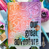 Sizzix Multi Level Textured Impressions Embossing Folder - Vault Airmail by Tim Holtz