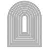 Sizzix Framelits 7PK Die Set - Tunnel Arches by Eileen Hull