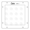 Sizzix Rotating Stencils 1PK - Flower Power by Sizzix