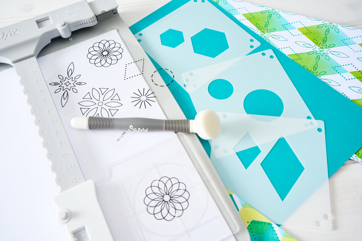 Sizzix Stencil & Stamp Tool Accessory - Print & Pattern Tool – Sizzix.co.uk