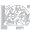 Sizzix Thinlits Die Set 26PK - Snowglobe #2 by Tim Holtz