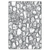 Sizzix 3-D Texture Fades Embossing Folder - Cobblestone Large/A5 by Tim Holtz