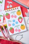 Sizzix Thinlits Die Set 17PK - Fruit Doodles by Letters by Shells