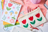 Sizzix Thinlits Die Set 25PK - Happy Florals  by Letters by Shells