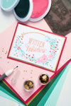 Sizzix 3-D Textured Impressions Embossing Folder - Winter Wishes