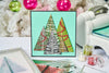 Sizzix A5 Clear Stamps Set 16PK w/Stencil - Cosmopolitan Christmas, Merry and Light by Stacey Park
