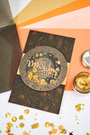 Sizzix A6 Stencil 1PK Cosmopolitan, Shine Bright #2 by Stacey Park